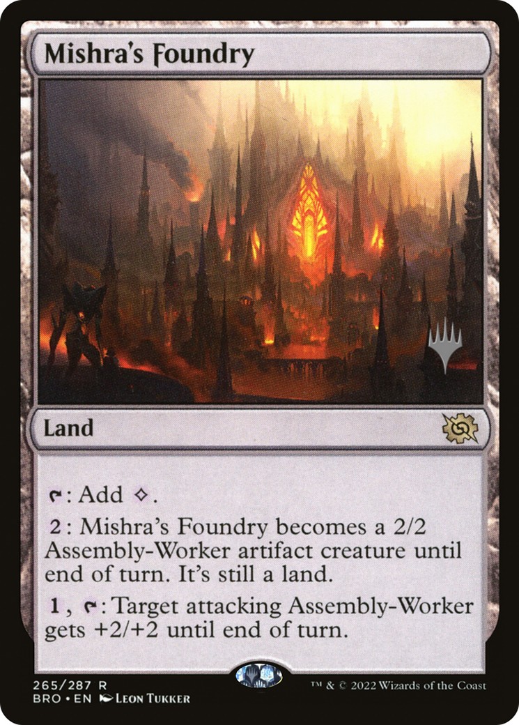2022 Magic: The Gathering The Brothers' War Promos 2022 Magic: The Gathering The Brothers' War Promos #265p trading card