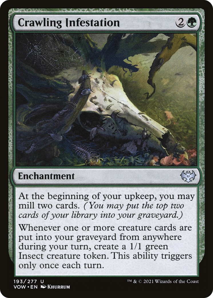2021 Magic: The Gathering Innistrad: Crimson Vow 2021 Magic: The Gathering Innistrad: Crimson Vow #193 trading card