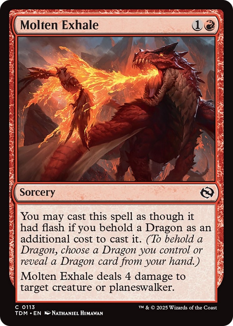 2025 Magic: The Gathering Tarkir: Dragonstorm 2025 Magic: The Gathering Tarkir: Dragonstorm #113 trading card