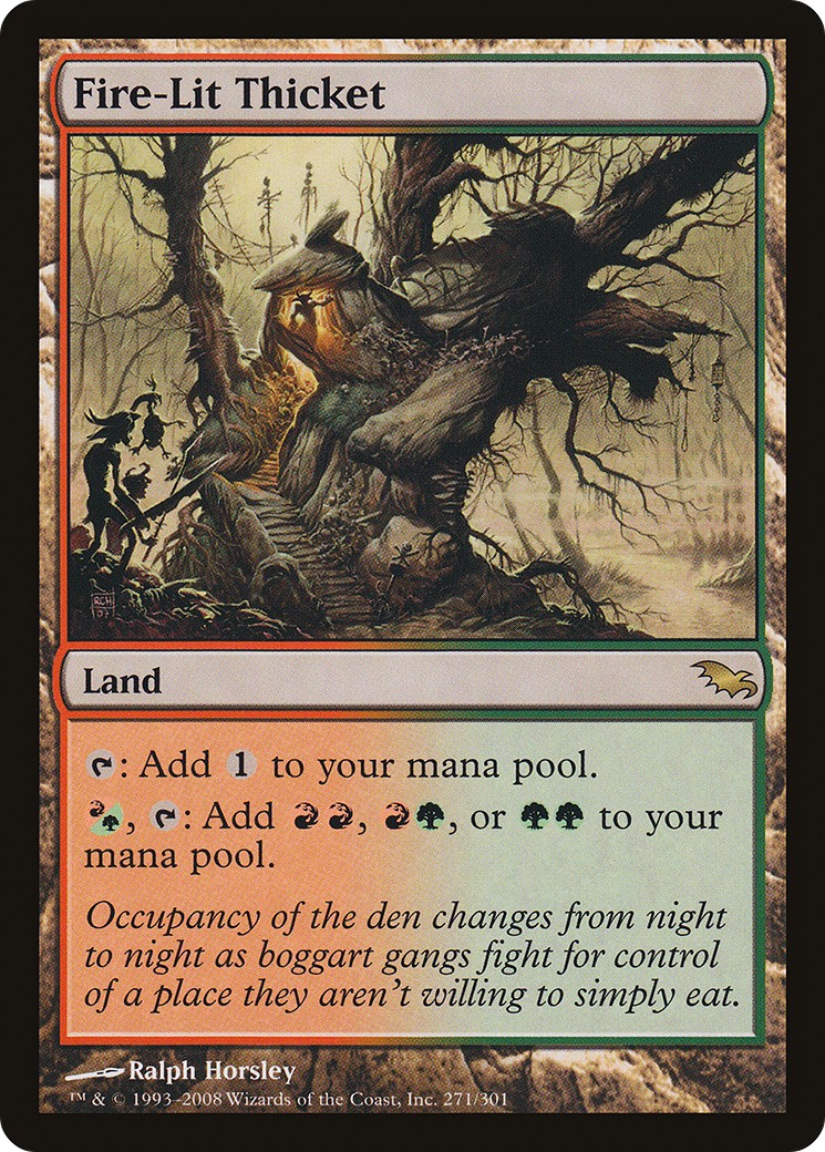 Fire-Lit Thicket - Image 1