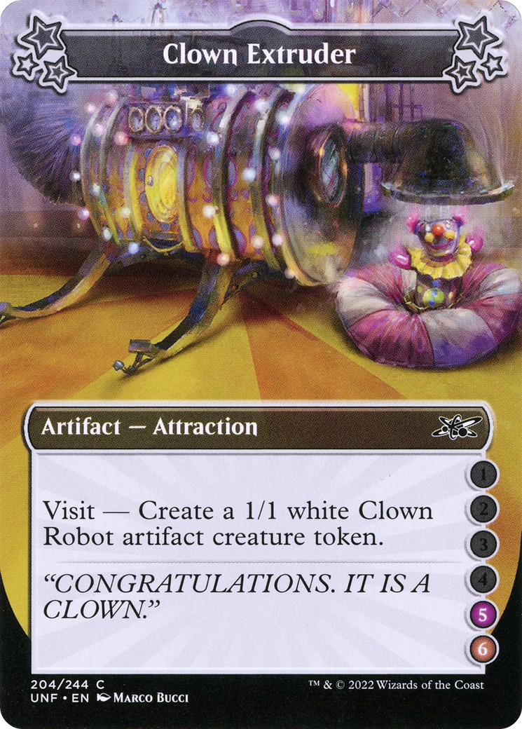 2022 Magic: The Gathering Unfinity 2022 Magic: The Gathering Unfinity #204d trading card
