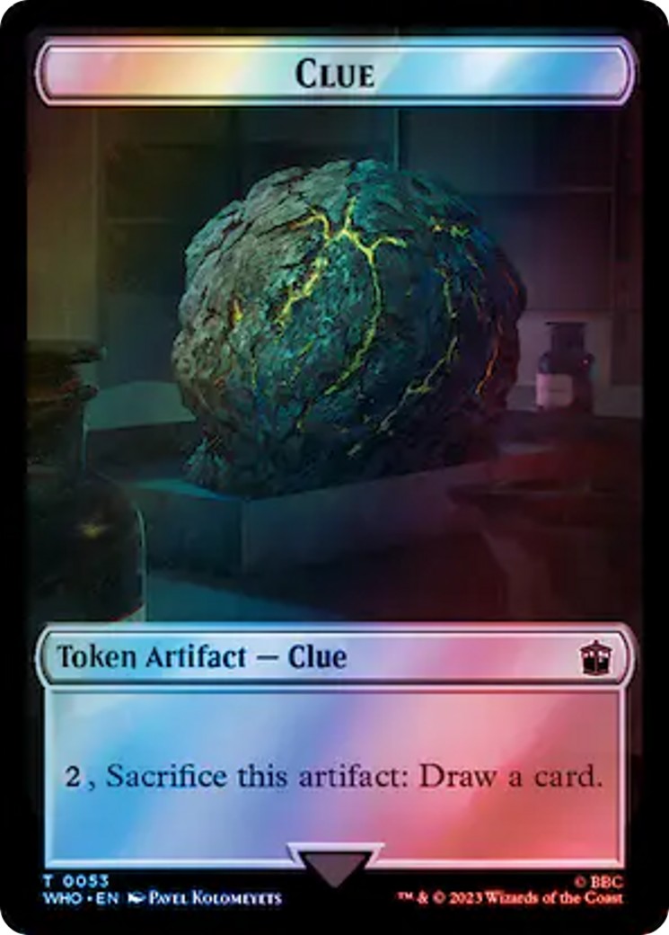 2023 Magic: The Gathering Doctor Who Tokens 2023 Magic: The Gathering Doctor Who Tokens #53 trading card