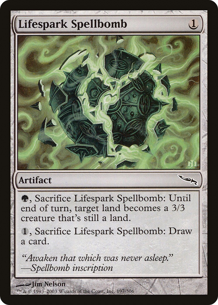 2003 Magic: The Gathering Mirrodin 2003 Magic: The Gathering Mirrodin #197 trading card