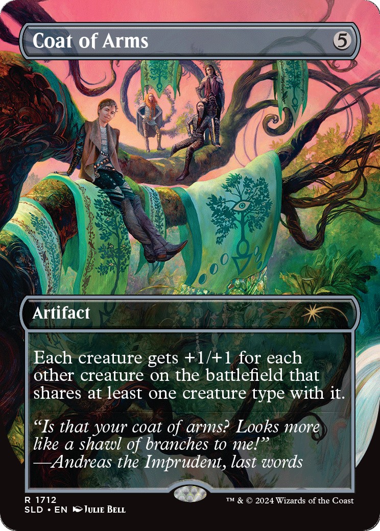 2024 Magic: The Gathering Secret Lair Drop 2024 Magic: The Gathering Secret Lair Drop #1712 trading card