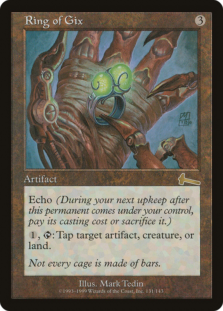 1999 Magic: The Gathering Urza's Legacy 1999 Magic: The Gathering Urza's Legacy #131 trading card