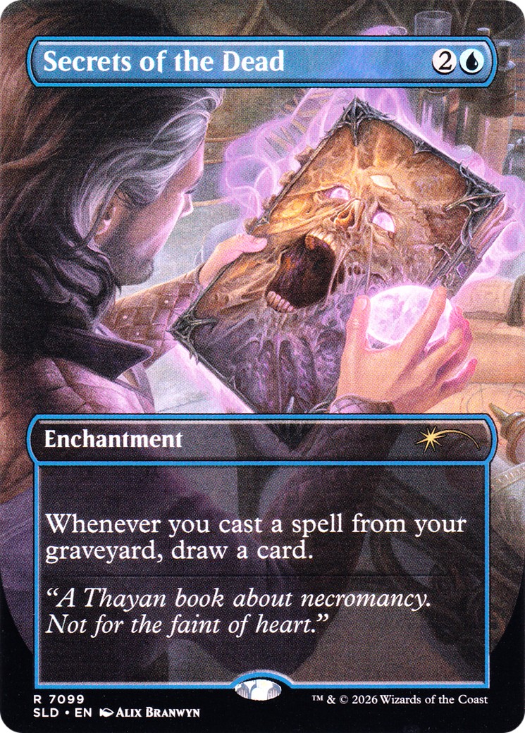 2026 Magic: The Gathering Secret Lair Drop 2026 Magic: The Gathering Secret Lair Drop #7099 trading card