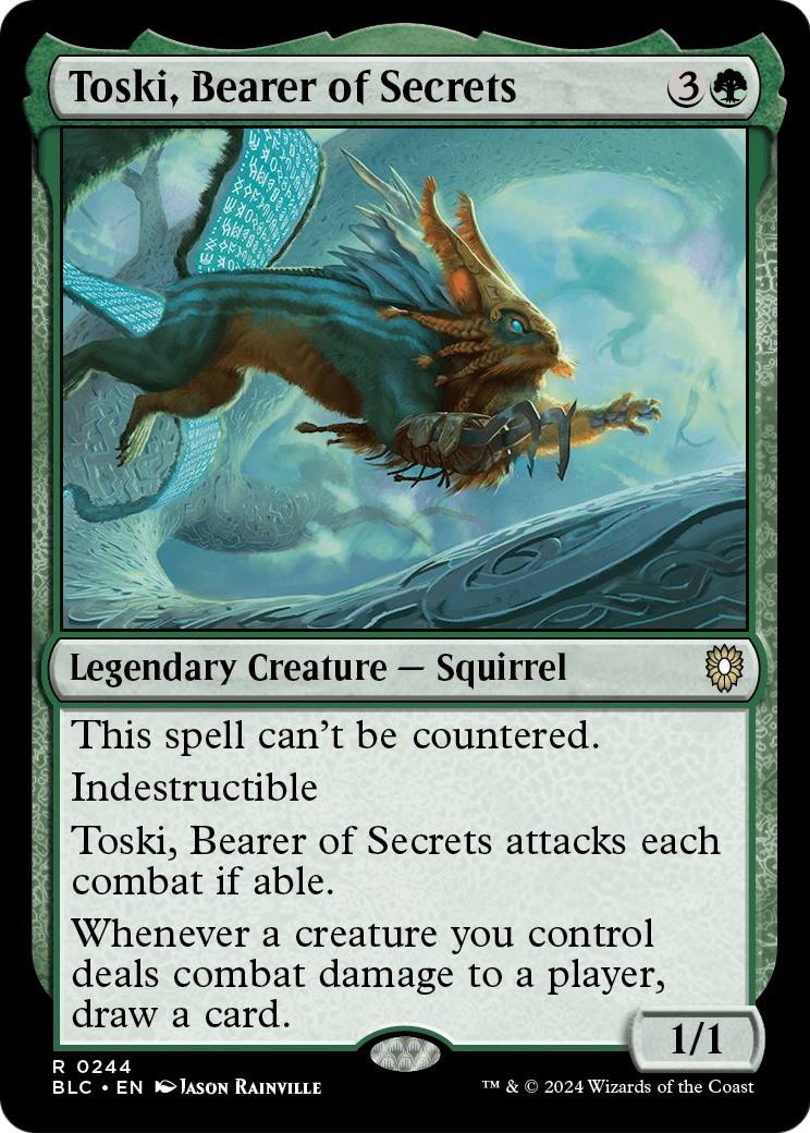 2024 Magic: The Gathering Bloomburrow 2024 Magic: The Gathering Bloomburrow #244 trading card