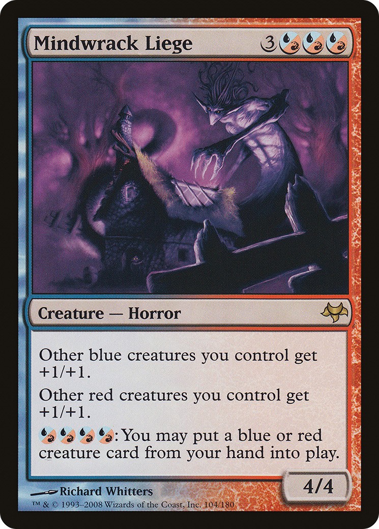 2008 Magic: The Gathering Eventide 2008 Magic: The Gathering Eventide #104 trading card