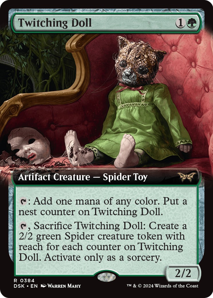 2024 Magic: The Gathering Duskmourn: House of Horror 2024 Magic: The Gathering Duskmourn: House of Horror #384 trading card