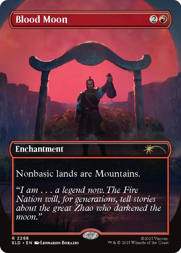 2025 Magic: The Gathering Secret Lair Drop 2025 Magic: The Gathering Secret Lair Drop #2288 trading card