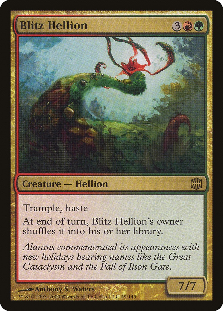 2009 Magic: The Gathering Alara Reborn 2009 Magic: The Gathering Alara Reborn #49 trading card