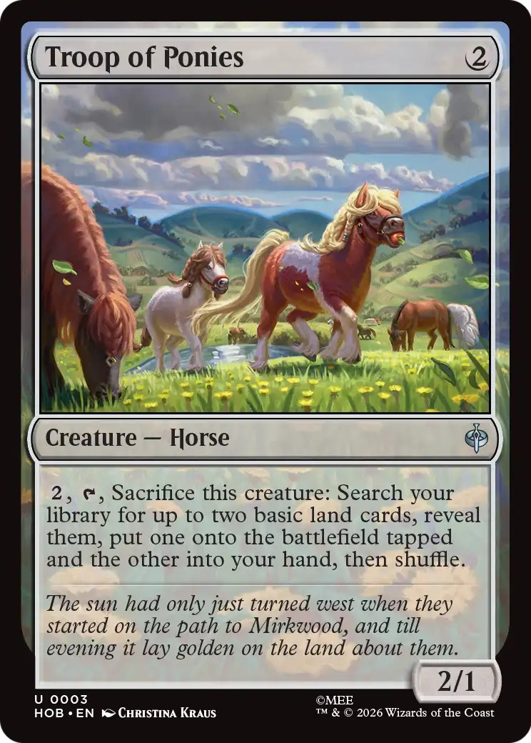 Troop of Ponies (Uncommon · Normal)