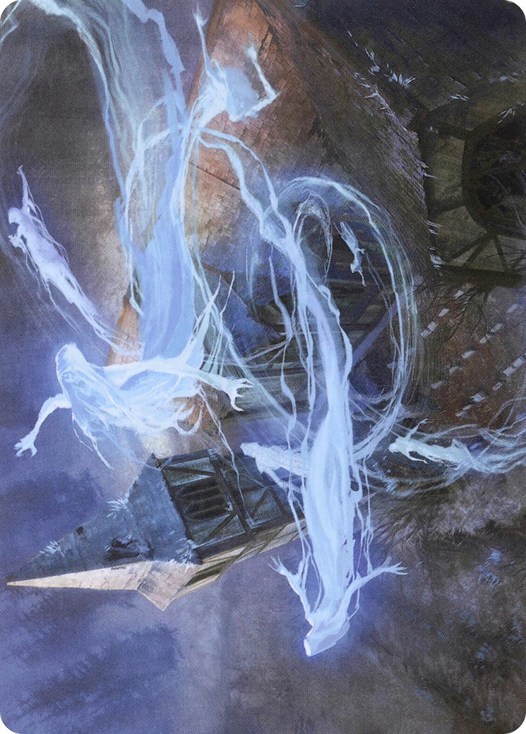 2021 Magic: The Gathering Crimson Vow Art Series Hallowed Haunting // Hallowed Haunting #12 trading card