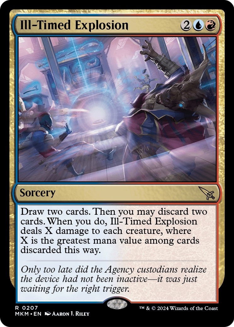 2024 Magic: The Gathering Murders at Karlov Manor 2024 Magic: The Gathering Murders at Karlov Manor #207 trading card