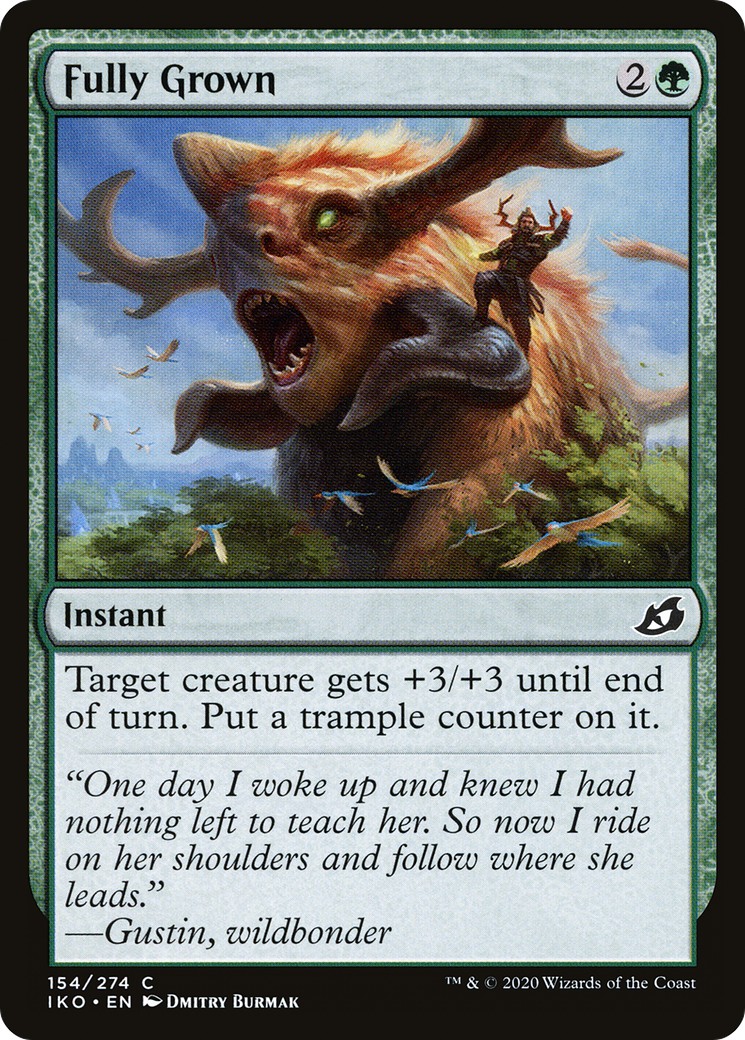 2020 Magic: The Gathering Ikoria: Lair of Behemoths 2020 Magic: The Gathering Ikoria: Lair of Behemoths #154 trading card
