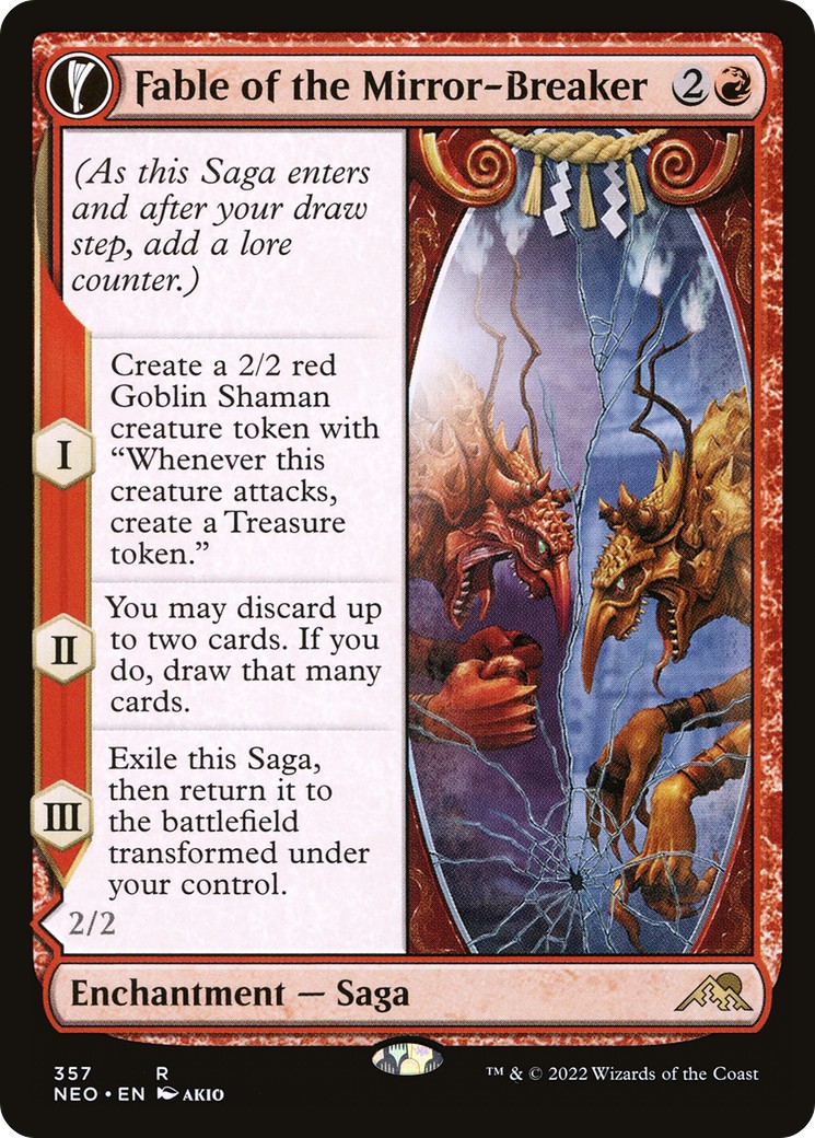 2022 Magic: The Gathering Kamigawa: Neon Dynasty 2022 Magic: The Gathering Kamigawa: Neon Dynasty #357 trading card