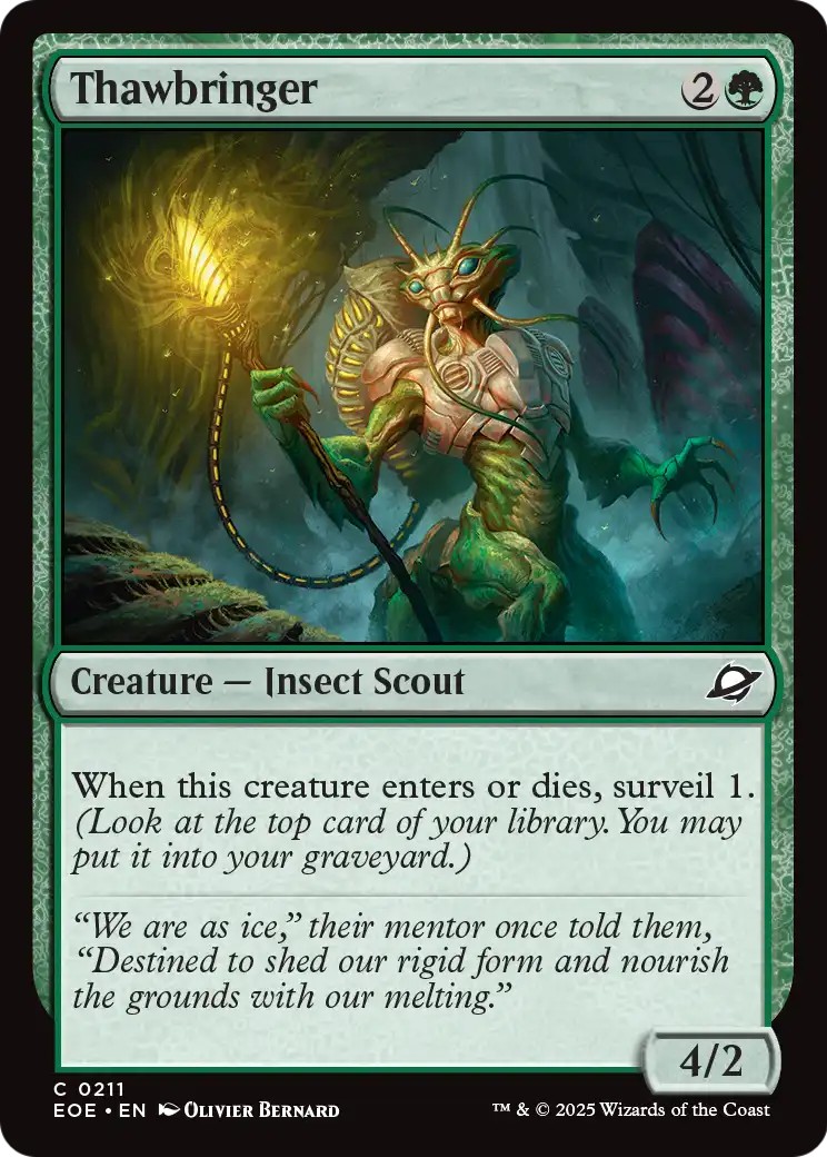 2025 Magic: The Gathering Edge of Eternities 2025 Magic: The Gathering Edge of Eternities #211 trading card