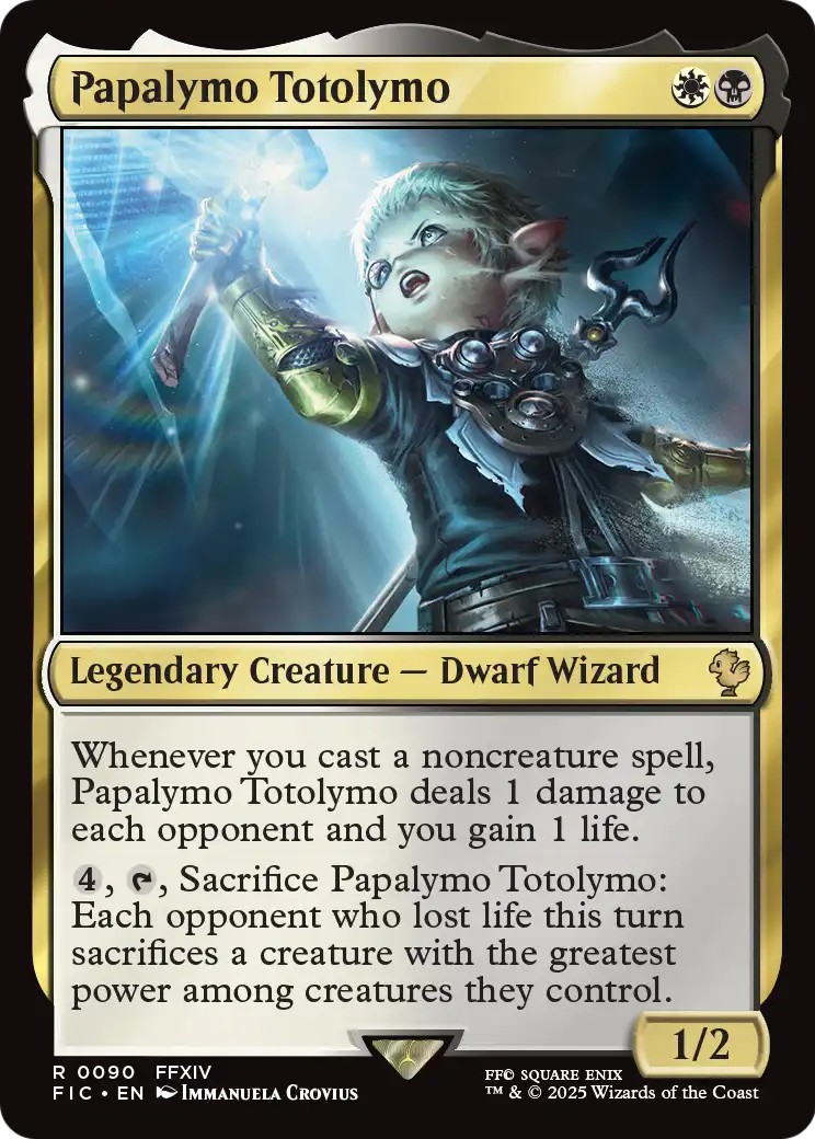 2025 Magic: The Gathering Final Fantasy 2025 Magic: The Gathering Final Fantasy #90 trading card