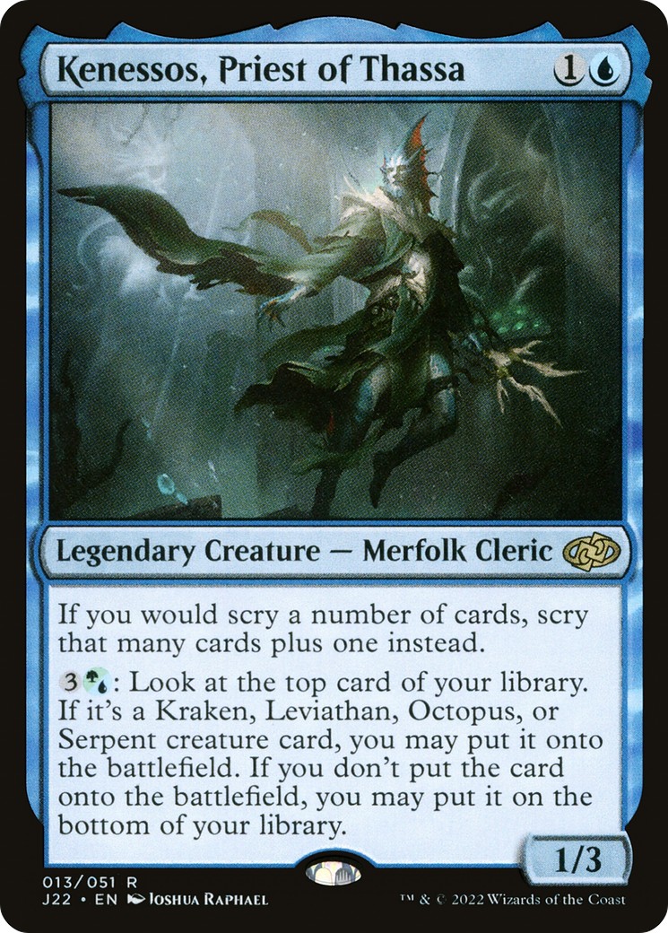 Kenessos, Priest of Thassa - Image 1
