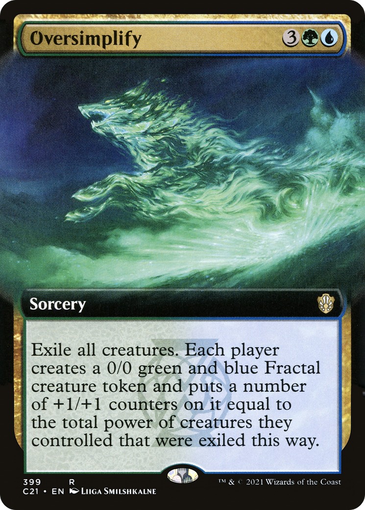 2021 Magic: The Gathering Commander 2021 Magic: The Gathering Commander #399 trading card