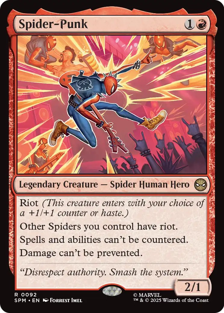 2025 Magic: The Gathering Marvel's Spider-Man 2025 Magic: The Gathering Marvel's Spider-Man #92 trading card