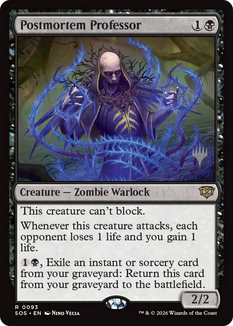 2026 Magic: The Gathering Secrets of Strixhaven Promos 2026 Magic: The Gathering Secrets of Strixhaven Promos #93p trading ca