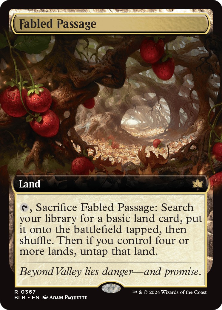 2024 Magic: The Gathering Bloomburrow 2024 Magic: The Gathering Bloomburrow #367 trading card