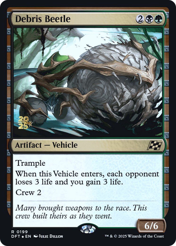 2025 Magic: The Gathering Aetherdrift Promos 2025 Magic: The Gathering Aetherdrift Promos #199s trading card