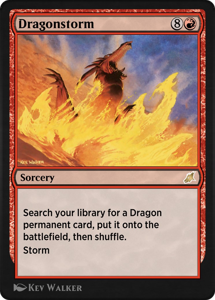 2021 Magic: The Gathering Historic Anthology 5 Dragonstorm #13 trading card
