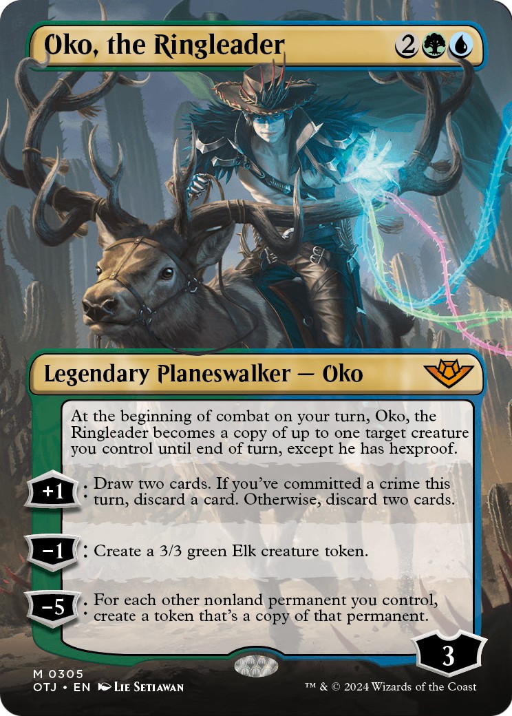 2024 Magic: The Gathering Outlaws of Thunder Junction 2024 Magic: The Gathering Outlaws of Thunder Junction #305 trading card