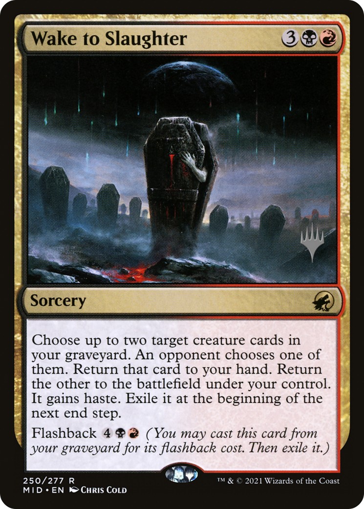 2021 Magic: The Gathering Innistrad: Midnight Hunt Promos 2021 Magic: The Gathering Innistrad: Midnight Hunt Promos #250p tra