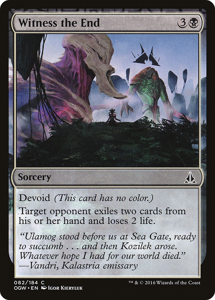 2016 Magic: The Gathering Oath of the Gatewatch 2016 Magic: The Gathering Oath of the Gatewatch #82 trading card