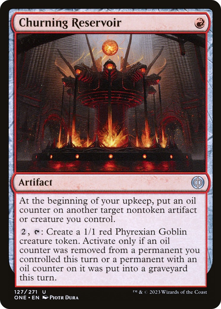 2023 Magic: The Gathering Phyrexia: All Will Be One 2023 Magic: The Gathering Phyrexia: All Will Be One #127 trading card