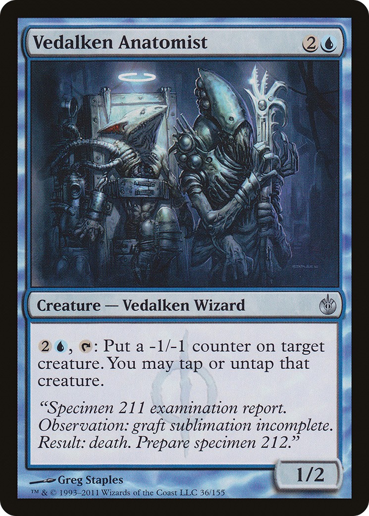 2011 Magic: The Gathering Mirrodin Besieged 2011 Magic: The Gathering Mirrodin Besieged #36 trading card