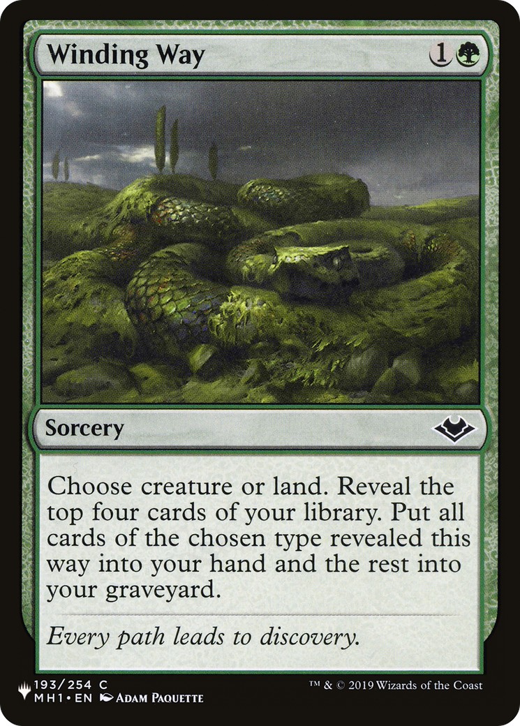 2024 Magic: The Gathering The List 2024 Magic: The Gathering The List #MH1-193 trading card
