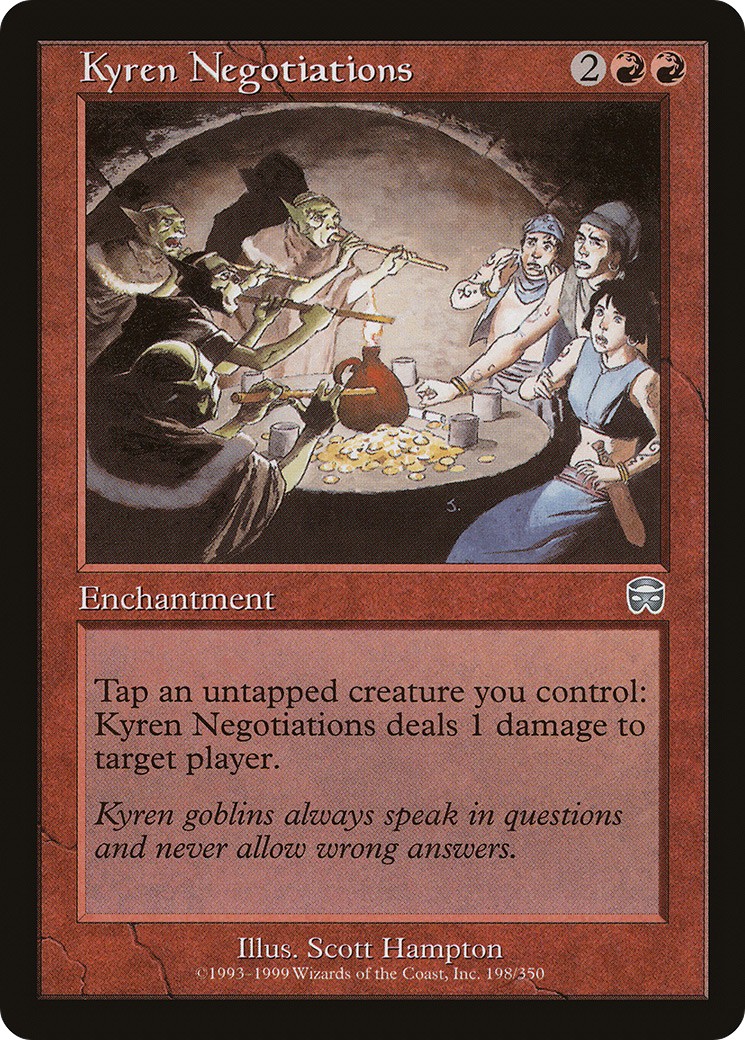 1999 Magic: The Gathering Mercadian Masques 1999 Magic: The Gathering Mercadian Masques #198 trading card