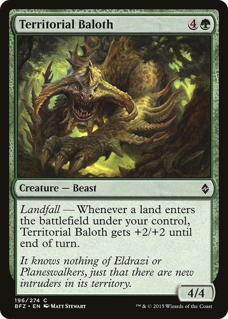 2015 Magic: The Gathering Battle for Zendikar 2015 Magic: The Gathering Battle for Zendikar #196 trading card