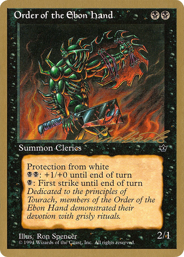 1996 Magic: The Gathering Pro Tour Collector Set 1996 Magic: The Gathering Pro Tour Collector Set #ll42c trading card