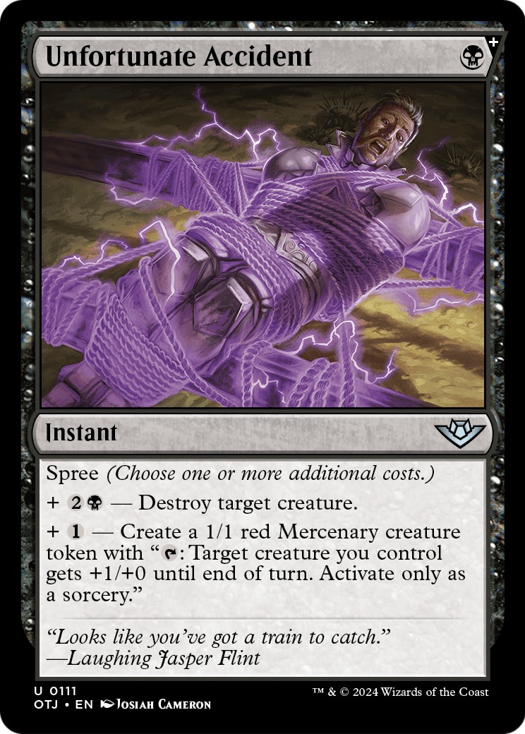 2024 Magic: The Gathering Outlaws of Thunder Junction 2024 Magic: The Gathering Outlaws of Thunder Junction #111 trading card