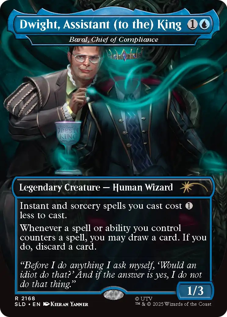 2025 Magic: The Gathering Secret Lair Drop 2025 Magic: The Gathering Secret Lair Drop #2168 trading card