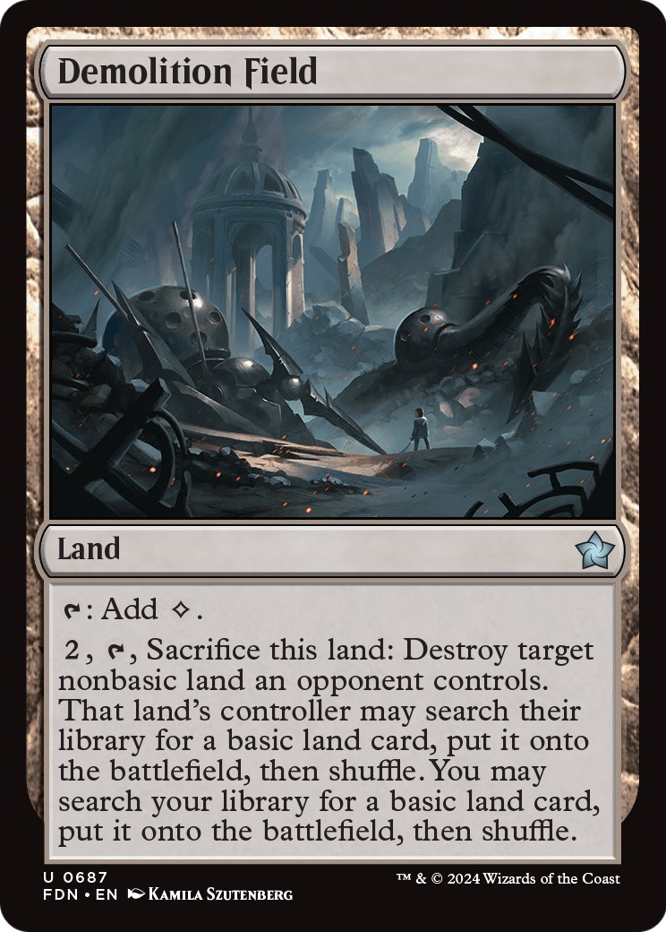 2024 Magic: The Gathering Foundations 2024 Magic: The Gathering Foundations #687 trading card