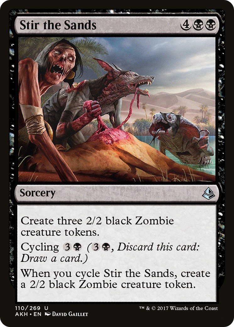 2017 Magic: The Gathering Amonkhet 2017 Magic: The Gathering Amonkhet #110 trading card