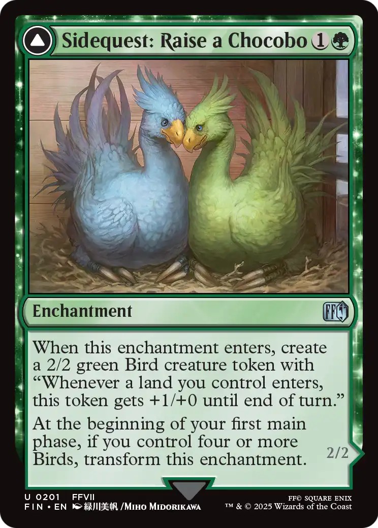 Sidequest: Raise a Chocobo // Black Chocobo - Image 1