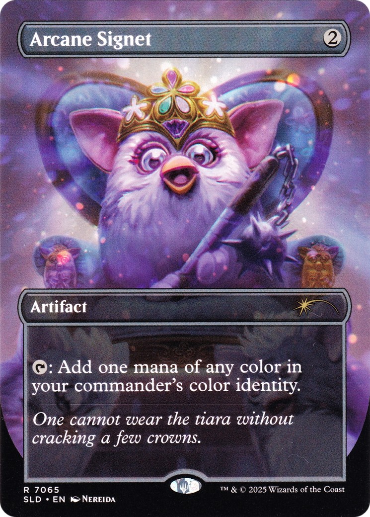 2025 Magic: The Gathering Secret Lair Drop 2025 Magic: The Gathering Secret Lair Drop #7065 trading card