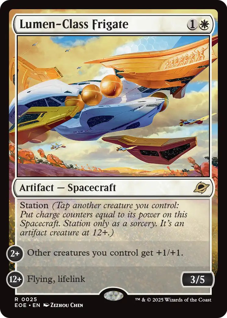 2025 Magic: The Gathering Edge of Eternities 2025 Magic: The Gathering Edge of Eternities #25 trading card