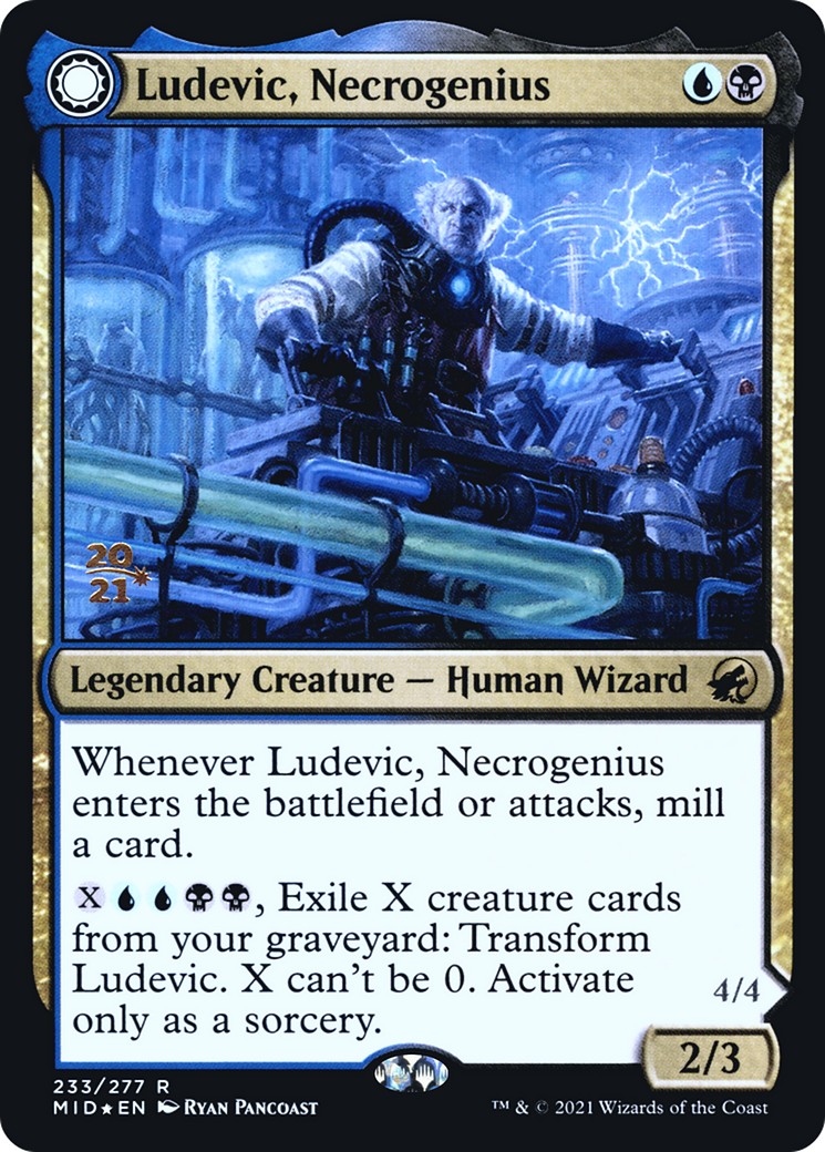 2021 Magic: The Gathering Innistrad: Midnight Hunt Promos 2021 Magic: The Gathering Innistrad: Midnight Hunt Promos #233s tra