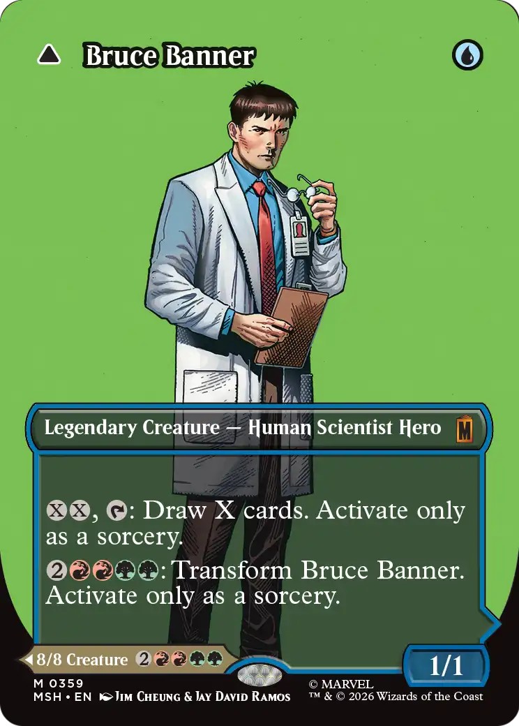 2026 Magic: The Gathering Marvel Super Heroes 2026 Magic: The Gathering Marvel Super Heroes #359 trading card