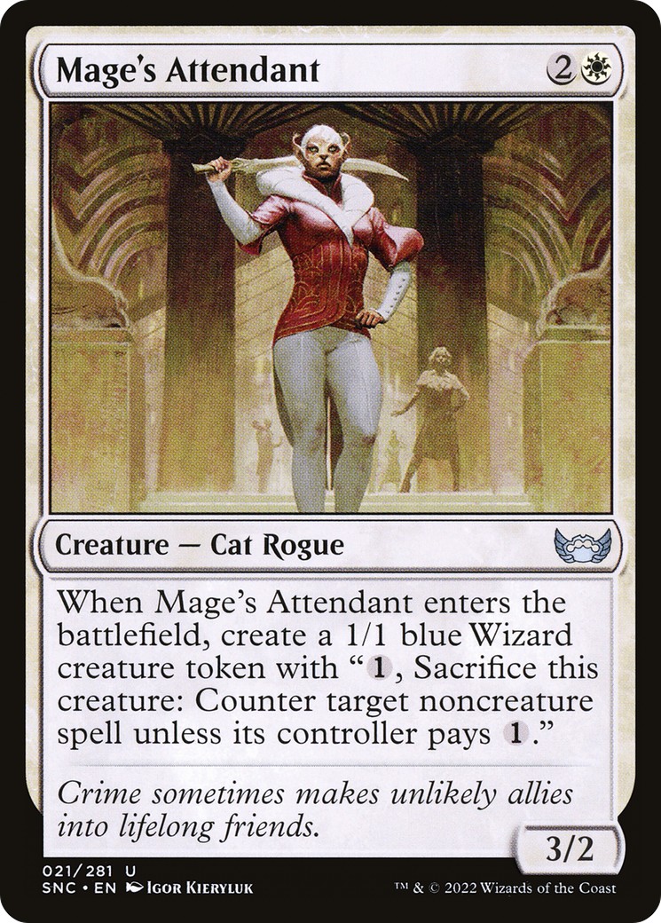 2022 Magic: The Gathering Streets of New Capenna 2022 Magic: The Gathering Streets of New Capenna #21 trading card