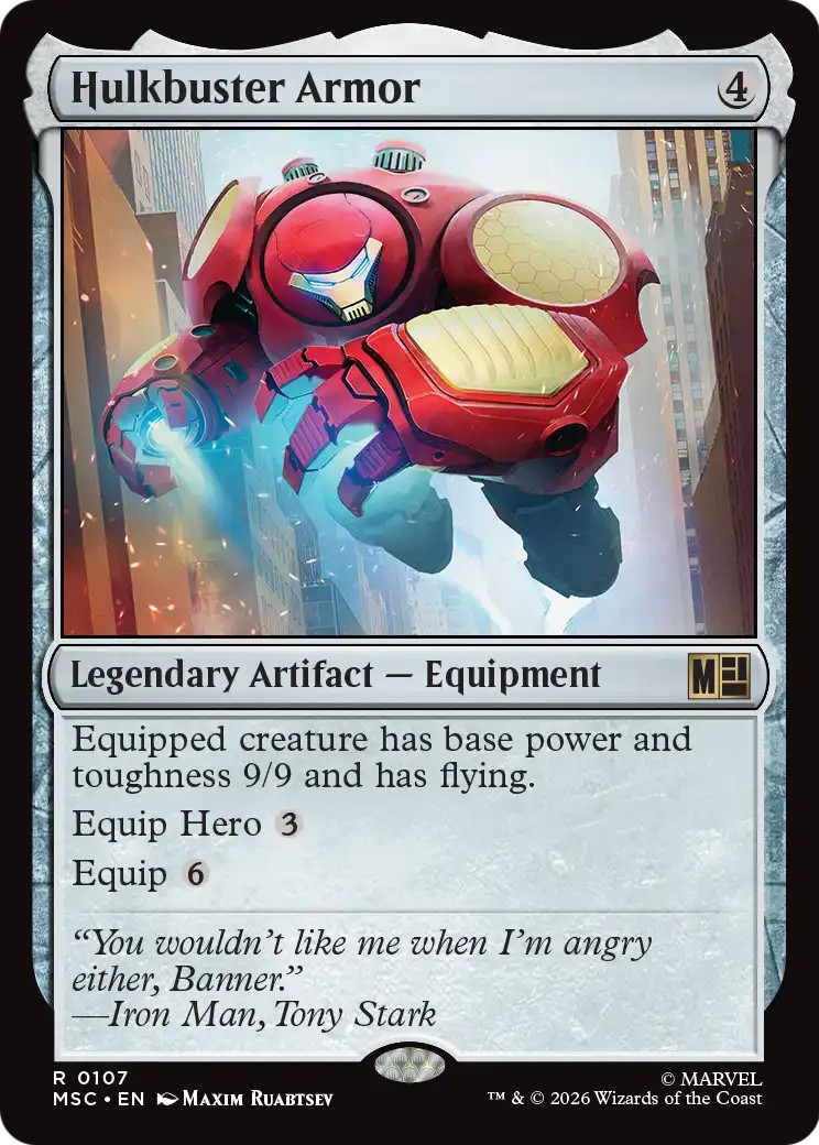 2026 Magic: The Gathering Marvel Super Heroes 2026 Magic: The Gathering Marvel Super Heroes #107 trading card