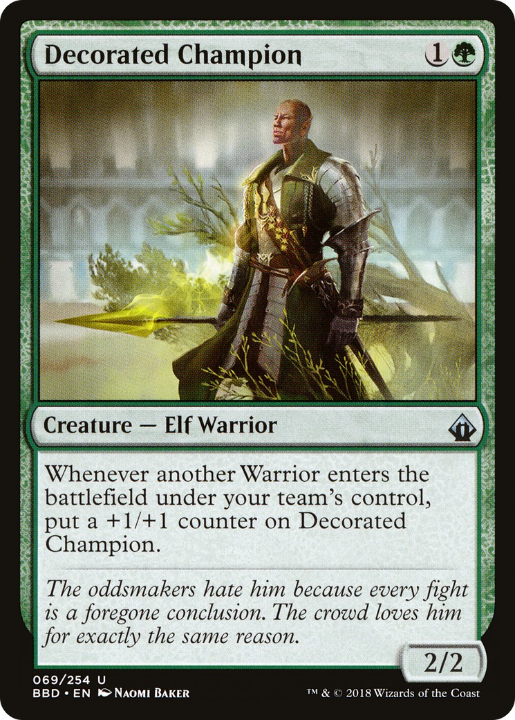 Decorated Champion - Image 1